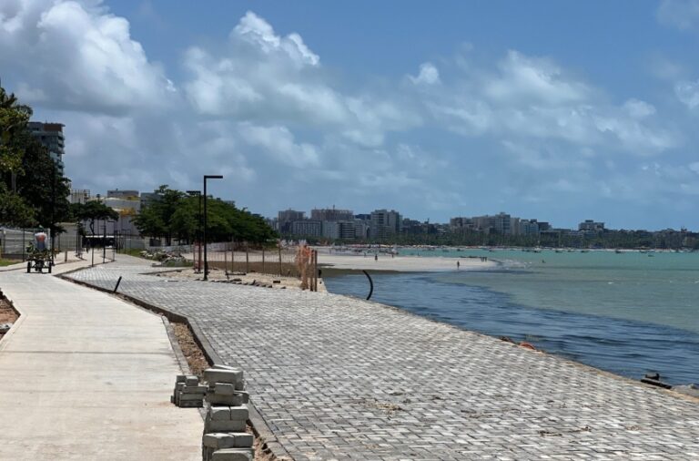 Nova orla do Porto de Maceió tem mais de 70% dos serviços concluídos