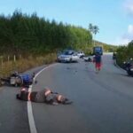 Jovem morre e duas pessoas ficam feridas em colisão de motos