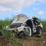Carro cai em ribanceira em União dos Palmares