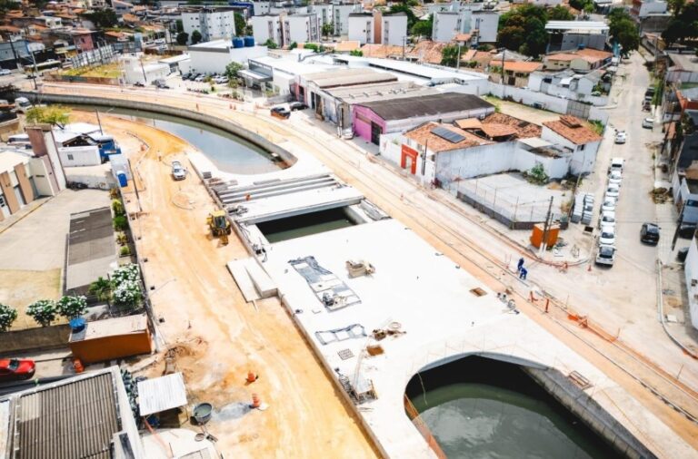 Parque Linear da Avenida Humberto Mendes avança com 52% das obras concluídas
