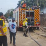 Incêndio de grandes proporções atinge chácara em Rio Largo