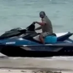 Moto aquática quase atinge criança em Maragogi