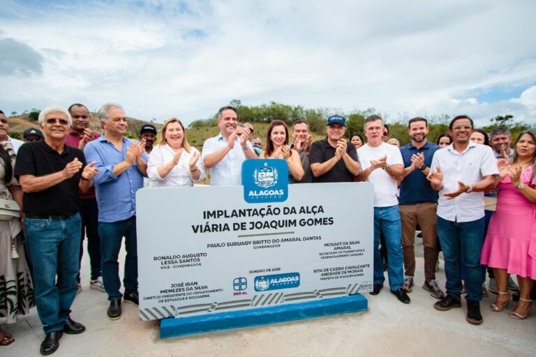 Nova alça viária de Joaquim Gomes melhora mobilidade e acesso ao município