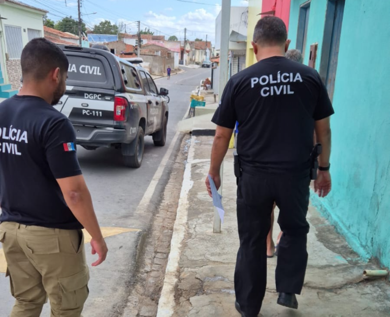 Operação cumpre mandados de prisão em três municípios do Sertão