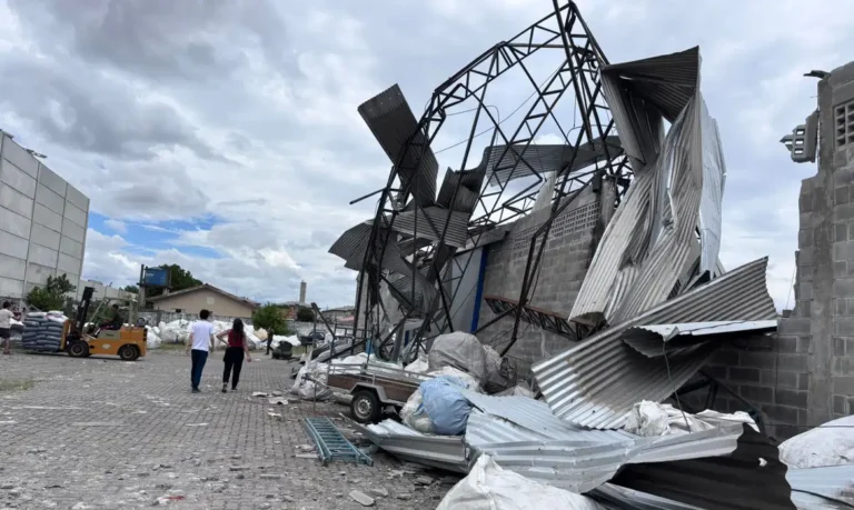 Cidade do Paraná é atingida por tornado no fim de semana
