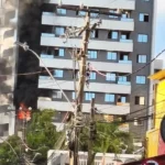 Incêndio atinge apartamento na Ponta Verde