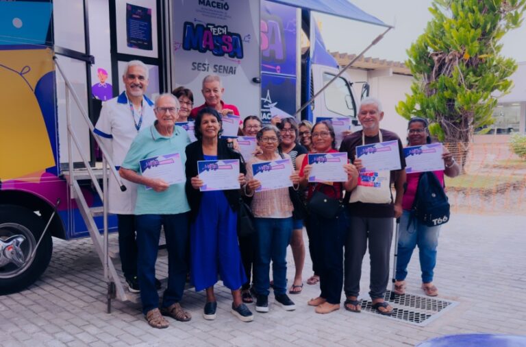 Pessoas idosas transformam vidas com Tech Massa em Maceió