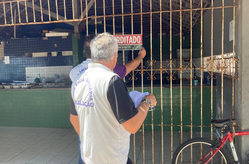 Vigilância Sanitária interdita Balança do Peixe