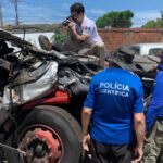 Polícia Científica faz perícia complementar em veículos de acidente fatal na Rota do Mar