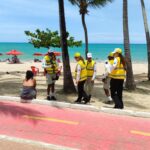 Ronda no Bairro presta assistência à mulher desaparecida na orla de Maceió