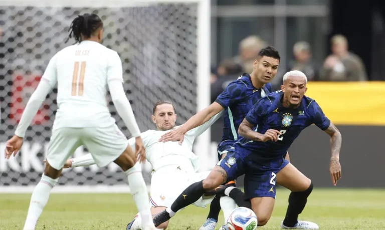 Brasil perde de 2 a 1 para a França nos EUA