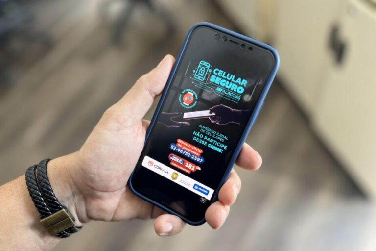 Celular Seguro aumenta combate a roubo de celulares em Alagoas