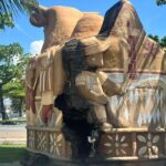 Polícia diz que vandalismo contra esculturas em Maceió será punido com rigor