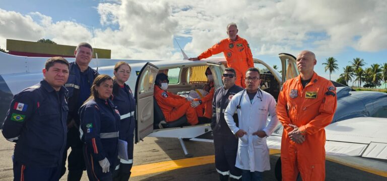 Departamento Estadual de Aviação realiza transferência de paciente de Alagoas para São Paulo