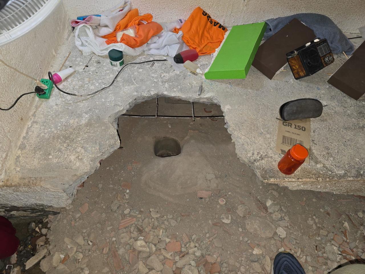 baldomero tunel fuga