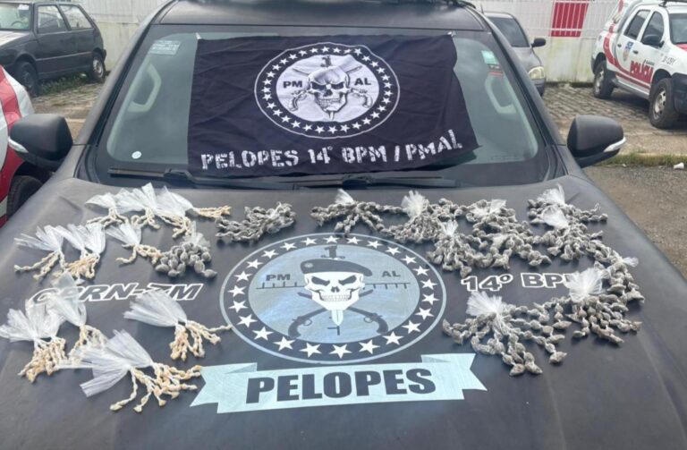 Polícia apreende adolescente com quase mil porções de drogas