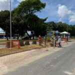 Ampliação da Avenida Durval de Góes Monteiro tem mais um trecho em fase de acabamento