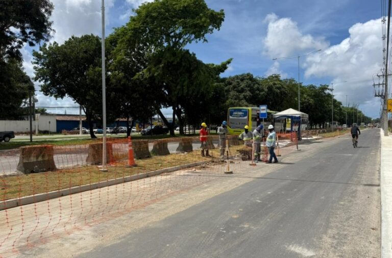 Ampliação da Avenida Durval de Góes Monteiro tem mais um trecho em fase de acabamento
