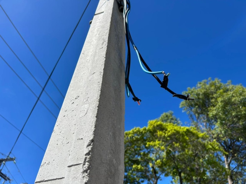 Prefeitura registra furto de cabos de cobre em praça no Poço