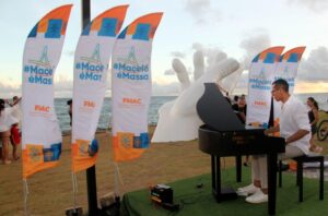 praia maceió piano música