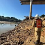 Ponte de R$ 36 milhões inaugurada há dois anos desaba e deixa quatro feridos no Acre