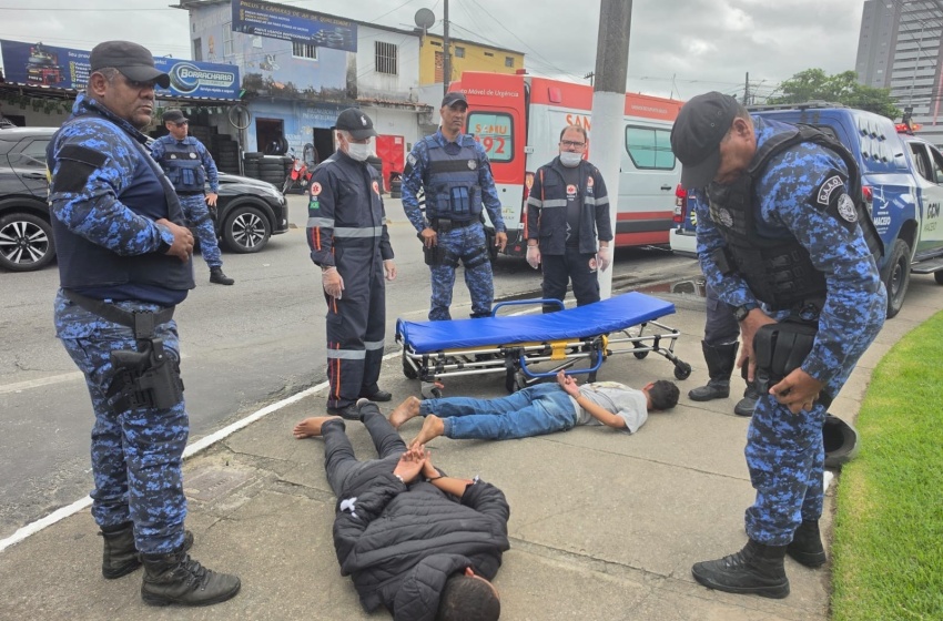 Guarda Municipal impede assalto e prende dupla em Maceió