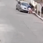 Câmera registra momento que meninas são atropeladas em Paulo Jacinto