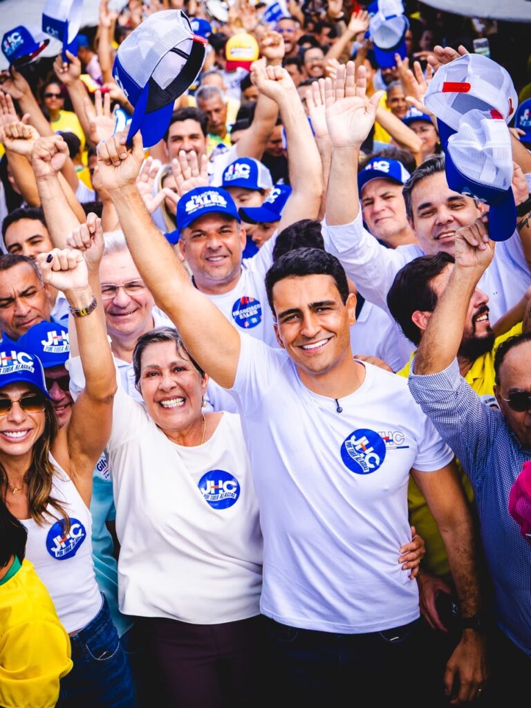 Coligação Alagoas Gigante oficializa JHC ao Governo e Célia Rocha como vice