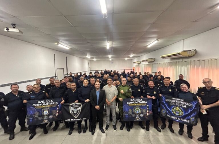 Guardas municipais de Maceió concluem curso de Operador de Polícia Comunitária Aplicada