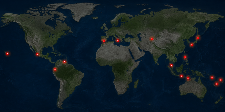 O planeta não para de tremer: o mapa completo dos grandes terremotos de 2026