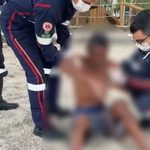 Homem é salvo de afogamento por policial na Ponta Verde