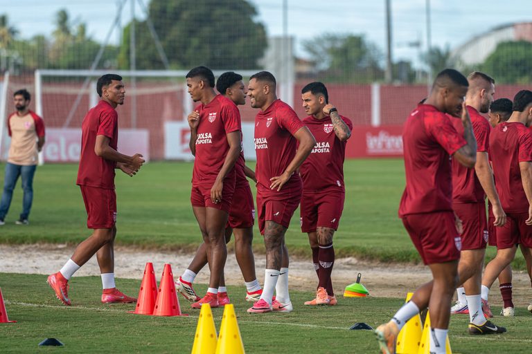 CRB encerra preparação para enfrentar o São Bernardo
