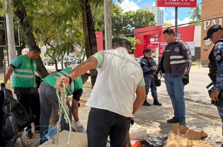 Segurança Cidadã remove construções irregulares em Maceió