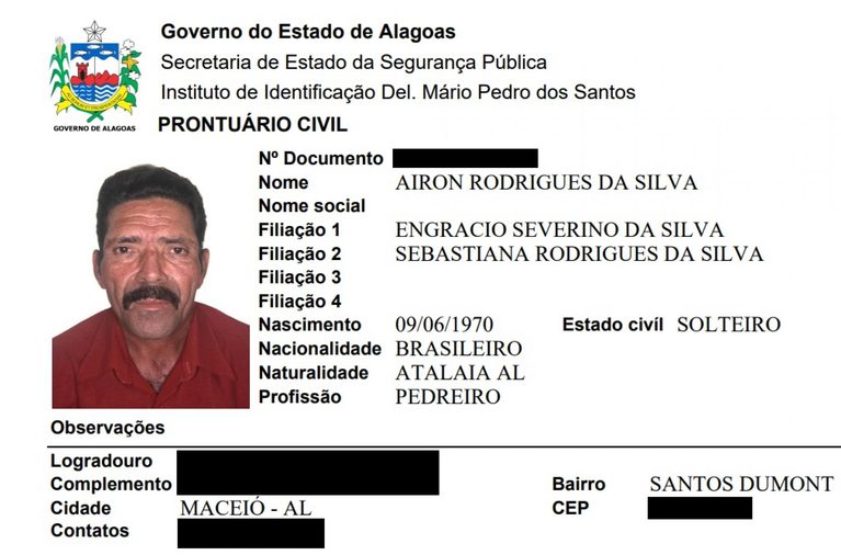 Polícia Científica identifica corpo encontrado em manguezal na Barra de Santo Antônio