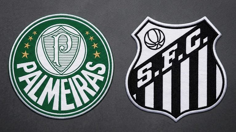 Palmeiras e Santos ficam no zero a zero e Flamengo agradece