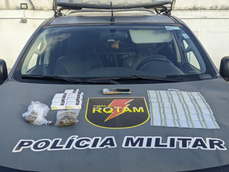Polícia Militar registra prisões por tráfico em Maceió